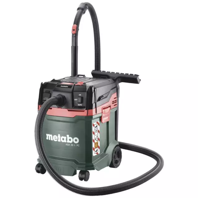 Metabo ASA 30 L PC 602086000 Nass-/Trockensauger 1er Set 1200 W 30 l Staubklasse