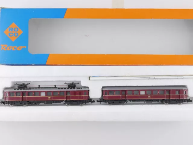 Roco 23000 Railcar Et 485 DB N Gauge No Traction Tires Top Boxed 1702-13-59