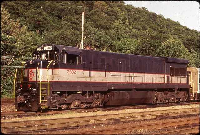 EL Erie Lackawanna 3382 duplicate slide