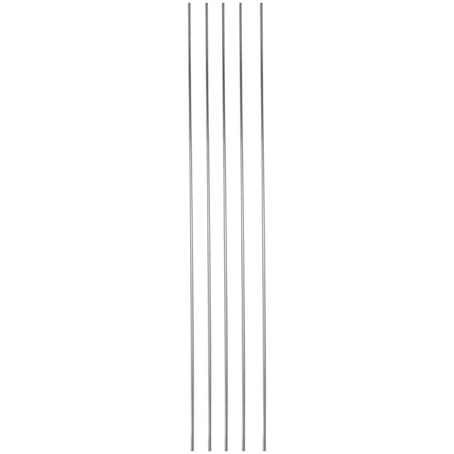 5 Pcs DIY RC Model Stainless Steel Circular Round Rod Bar 500mm x 3mm Y7T7T7