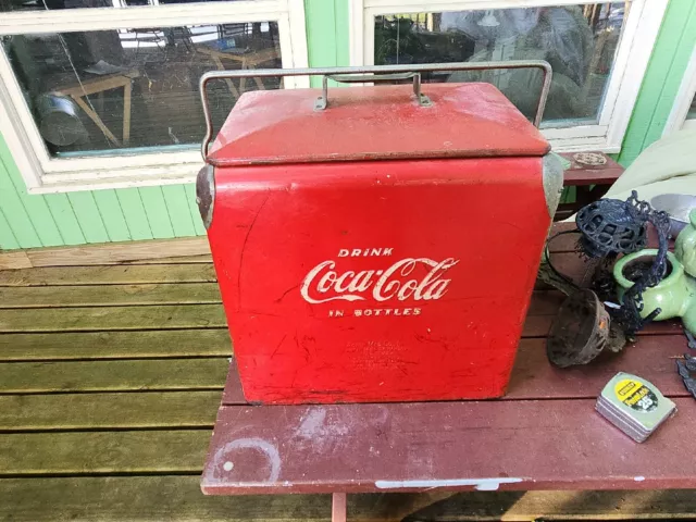 Vintage Coca-Cola Cooler. 1950's
