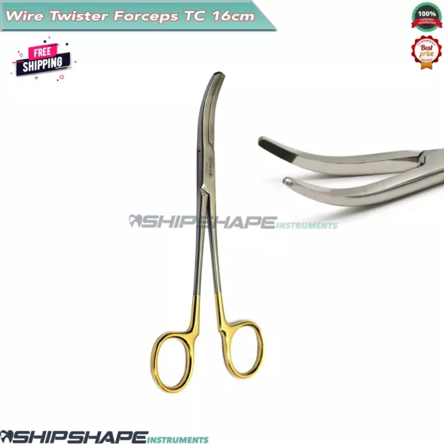 Wire Twister TC 6.5" Wire Twisting Forceps / Plier Dental Surgical Instruments 2