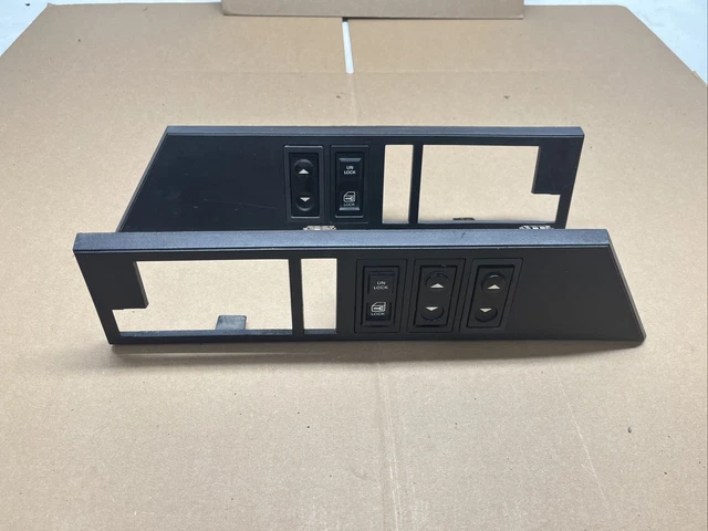 88-89-90Chevy Silverado 1500 Gmc Sierra Driver Passenger Window Switch Bezel Set