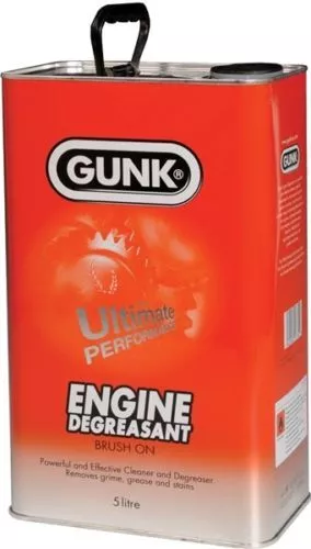 Dégraissant moteur Gunk 734 5 L dégraissant dégraissant 5 litres brosse sur crasse détachant