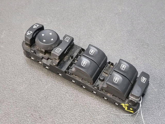 Platine De Commande Vitres Et Rétroviseurs Pour Renault (Mégane 4, Scénic, Kadjar...) - Référence 254015253R - Neuf Avec Garantie 2 Ans