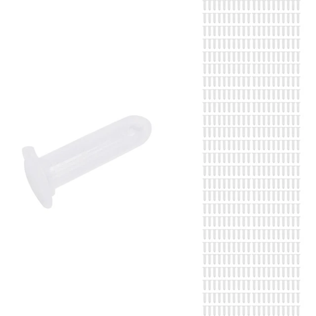 500Pcs 2Ml -Centrifuge Tube Test Tube Vial Clear Plastic Vials Contain H7O6