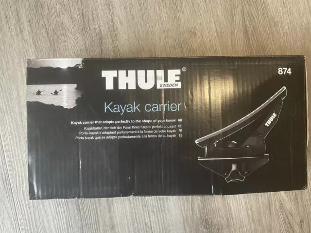 THULE KAYAK CARRIER 874 Roof Rack Support Paddleboard Holder