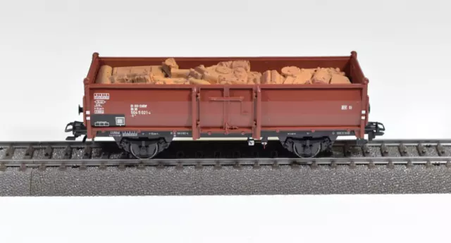 Märklin H0 AC - Offener Güterwagen mit Ladung DB - Art. 46098 ohne OVP - D 363