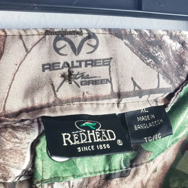 RealTree RedHead “Xtra Green” Camo Pants Size XL Hunting Gear