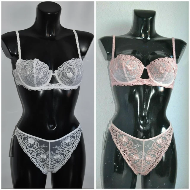 Soutien-gorge Nina Ricci Armature Taille 85C Couleur Noir - Réf. R7230 - Neuf Avec étiquettes