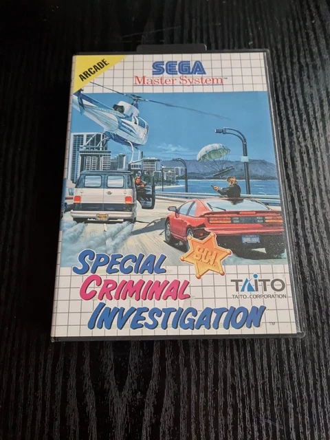 Prix de Special Criminal Investigation sur PAL Sega Master System | Comparer les Prix en Loose, Complet, Neuf