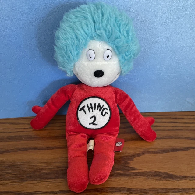 Official Movie Merchandise THING 2 Dr Seuss The Cat In The Hat Plush Toy 11”