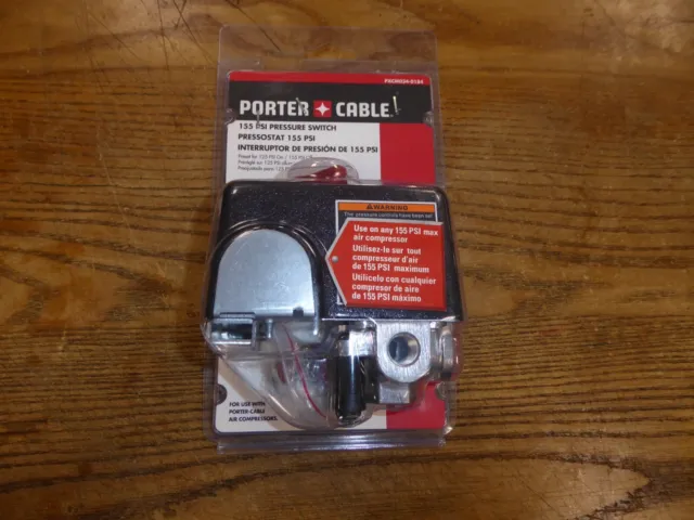Porter-Cable 155PSI Pressure Switch PXCM034-0184. BRAND NEW