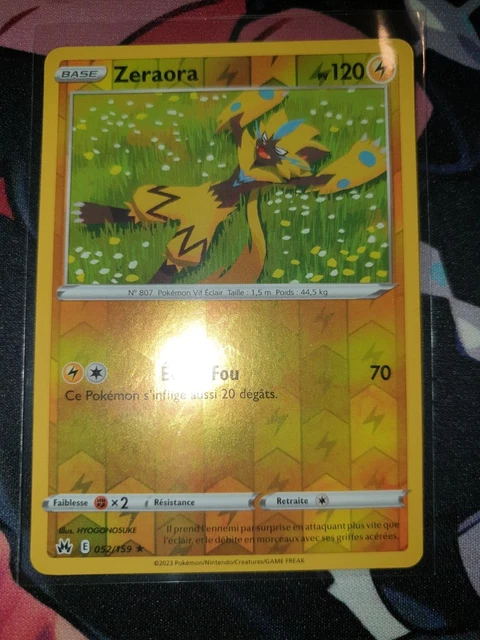 Zeraora V 53/159 - Myboost X Épée Et Bouclier 12.5 Zénith Suprême - Coffret De 10 Cartes Pokémon Françaises