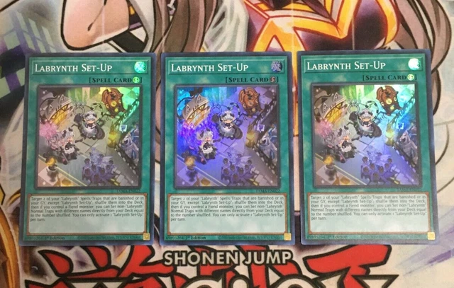 Yugioh x3 Labrynth Set-Up TAMA-EN022 Super Rare 1st Edition NM