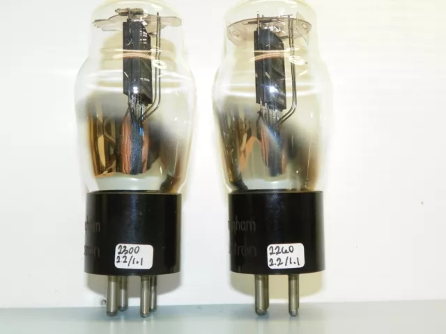 Matched Pair RCA/Cunningham 45 Engraved Base/Black Plate -FT154