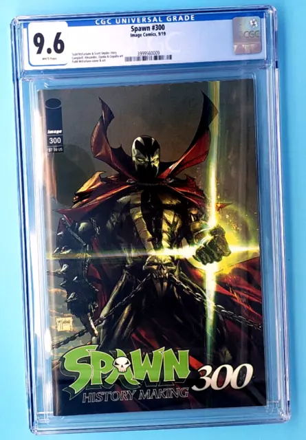 🩸Spawn #300 Cgc 9.6🩸Todd Mcfarlane🩸Image Comics History Making 🩸Key Issue🩸