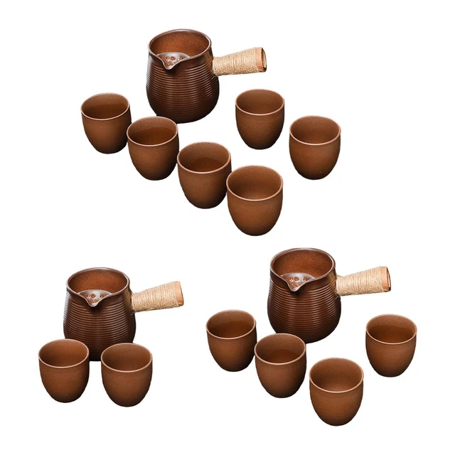 Bollitore per tè giapponese con teiera in ceramica da 500 ml per la cucina
