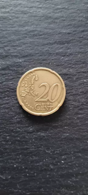 pièce 20 centimes euros rare