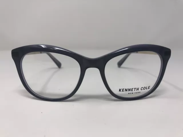 Kenneth Cole New York Eyeglasses Frame KC0726 020 52-18-135 Blue/Gold OP05