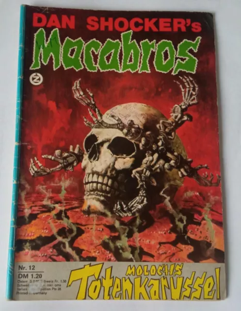 Macabros, Heft Nr. 12, Erstauflage, Zauberkreis-Verlag