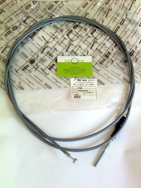 TRASMISSIONE CAVO FRIZIONE Originale Piaggio Ape Tm P 703 Diesel - Foto 11