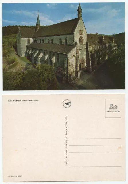 07068 - Wertheim-Bronnbach - Tauber - old postcard