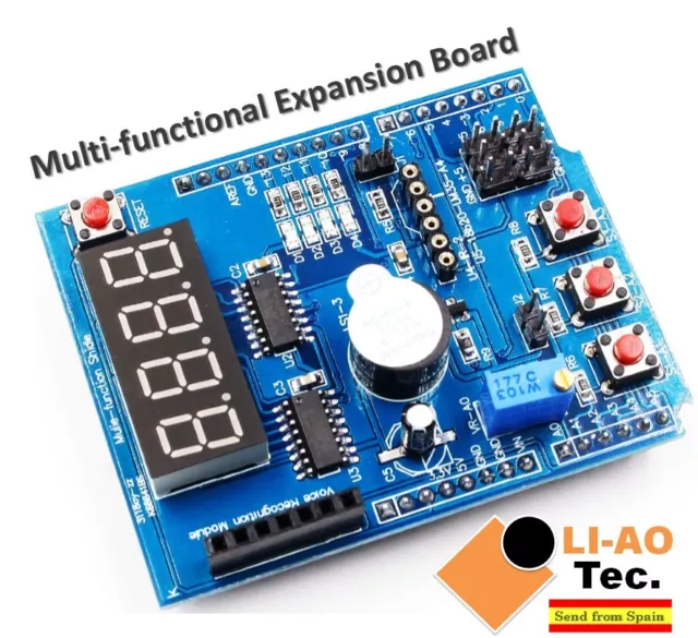 Multifunctional Multi-functional Expansion Board Kit Based Learning for Arduino