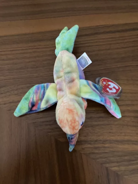 TY Beanie Babies, Nectar Hummingbird 2000, Rare Retired