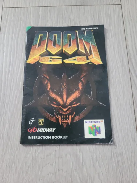 Nintendo 64 Doom 64 - Manual Only N64