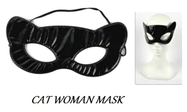 Carnevale Halloween Maschera Gatto Catwoman Mask Cosplay
