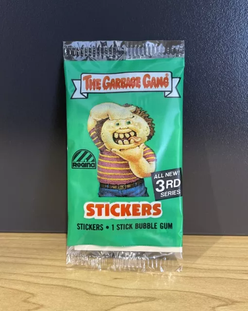 The Garbage Gang - Series 3 - Sticker Pack (Unopened) - AUS NZ Release GPK