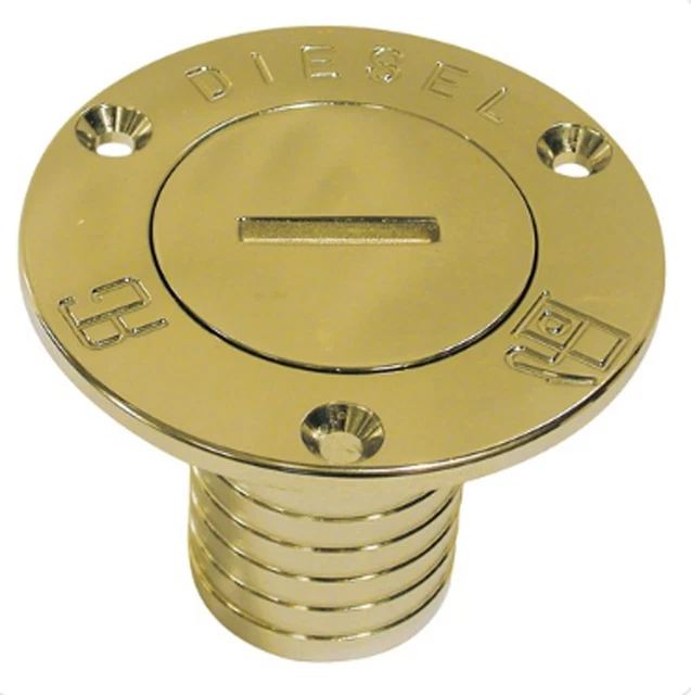 Pont Réservoir Diesel Poli Laiton Avec 38mm (1.1.3cm) Queue de Tuyau 2-76700