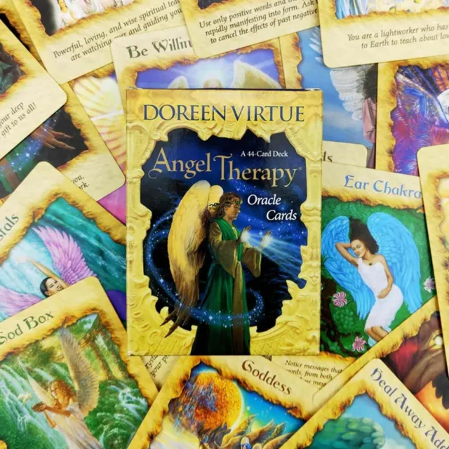 Angel Therapy Doreen Virtue Oracle 44pcs Tarot Cards Card Games UK