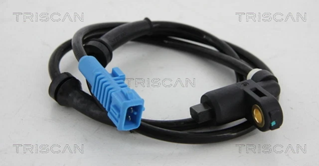 2 x sensore ABS numero di giri ruota TRISCAN 8180 28104/2x 2 poli anteriore per PEUGEOT 206 2A