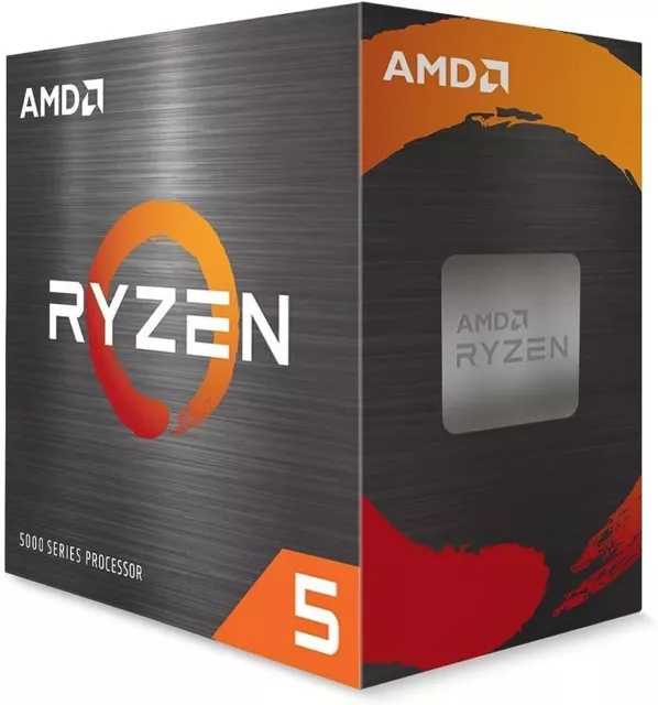 AMD Ryzen 5 5600X 6x 3.7GHz AM4 65 Watt boxed Wraith Stealth Kühler CPU