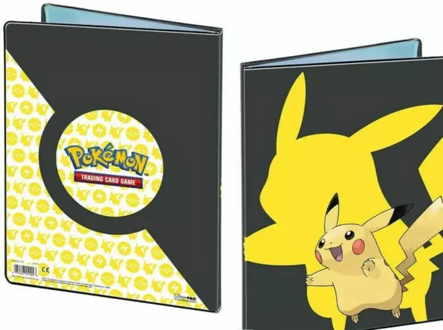 Genuine Ultra Pro Pokemon Trading Card Folder Albums Portfolios Binder Pikachu..