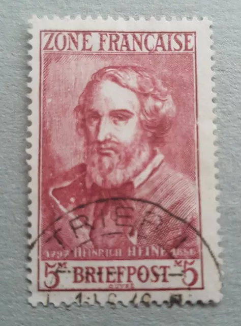 Frz. Zone Allgemeine Ausgabe Nr. 13 Prachtstück gestempelt, Michel 90,- Frz. Zone Allgemeine Ausgabe Nr. 13 Prachtstück gestempelt, Michel 90,-
