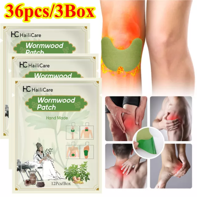 36XKnee Patches,Knee Relief Patch for Knee,Warming Herbal Patches for Knee Patch