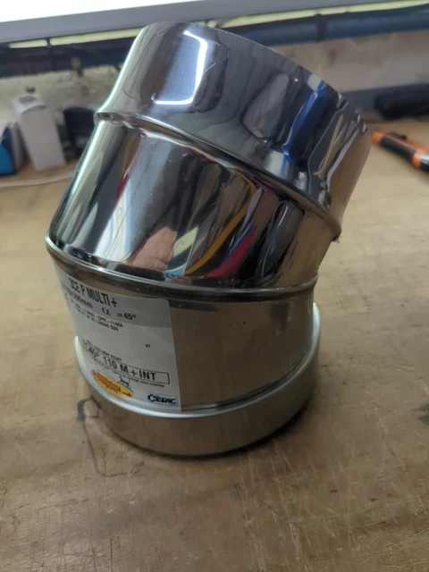 Élément Réglable Pour Conduit De Fumée Poujoulat – Diamètre 110 à 160 Mm, Référence ER2739 110