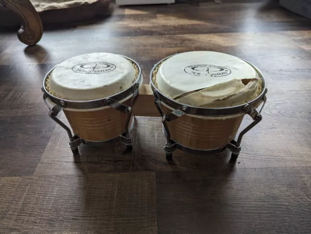 GP Percussion B2 Pro-Series Tunable Bongo Drums 6" & 7"