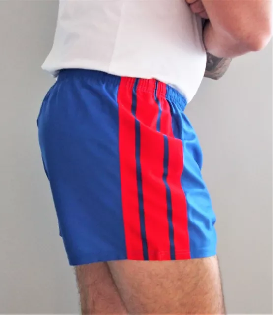 Men's Newcastle Knights NRL Retro Rugby League Footy Shorts Size Small - 3XL