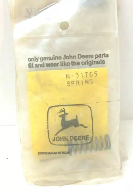 Lot Of 6 John Deere Combine Loader Sprayer Hydraulic Valve Spring N31765