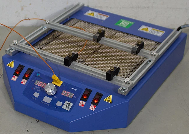 VJ Electronix/Technologies IR-1C Infrared SMT PCB Board Preheater/Pre-Heater