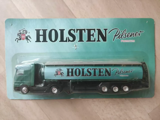 Werbetruck MB Actros " Holsten Pilsener " Tank - Sattelauflieger 1:87 OVP 
