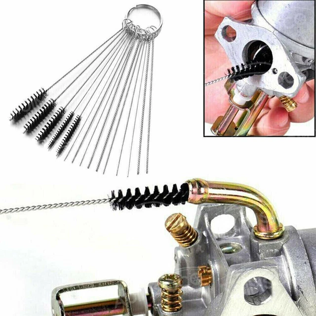 Carb Carburettor Cleaner Wire Tool Brush Set for Motorcross Honda CR Kawasaki KX