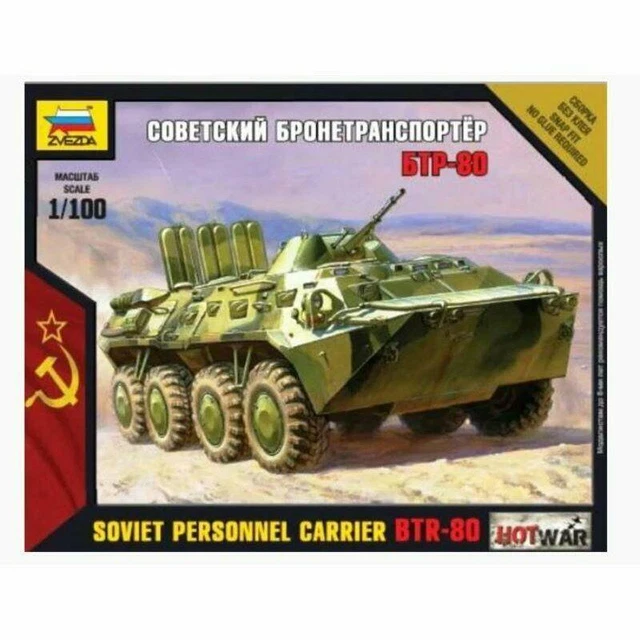 Kit Maquette Militaire S-Model ST007206 - Véhicules Blindés URSS/Russie - Échelle 1/72 - Neuf En Plastique