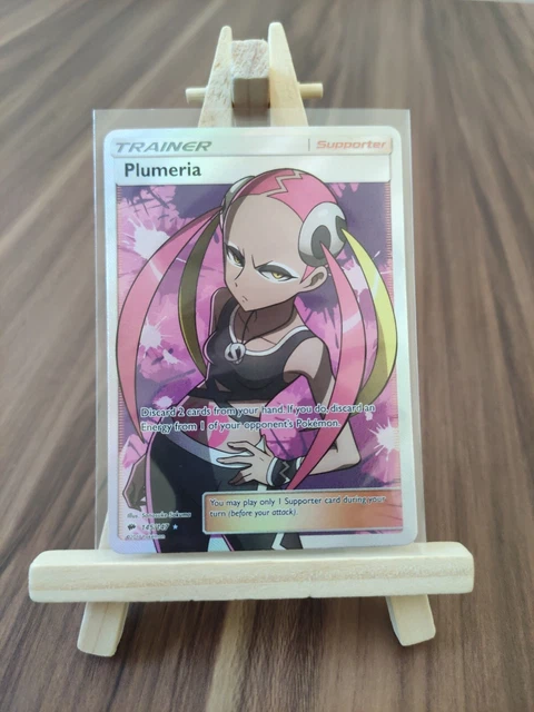 Plumeria 145/147 brennende Schatten Full Art ultra seltene Pokémonkarte *neu* 2