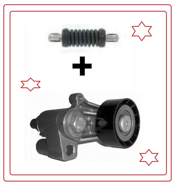 Galet Tendeur Courroie + Ressort 9623001280 - 96230012 - T38235 - T1008