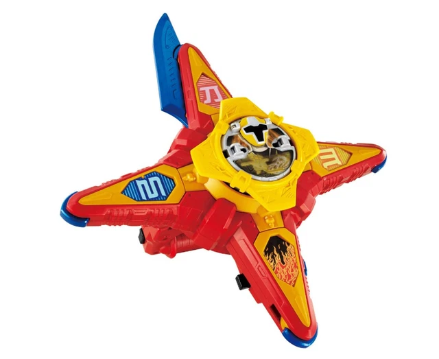 Ensemble Morphers Power Rangers Ninja Steel DX Megazord - Occasion - Marque Bandai - Fonctionnel